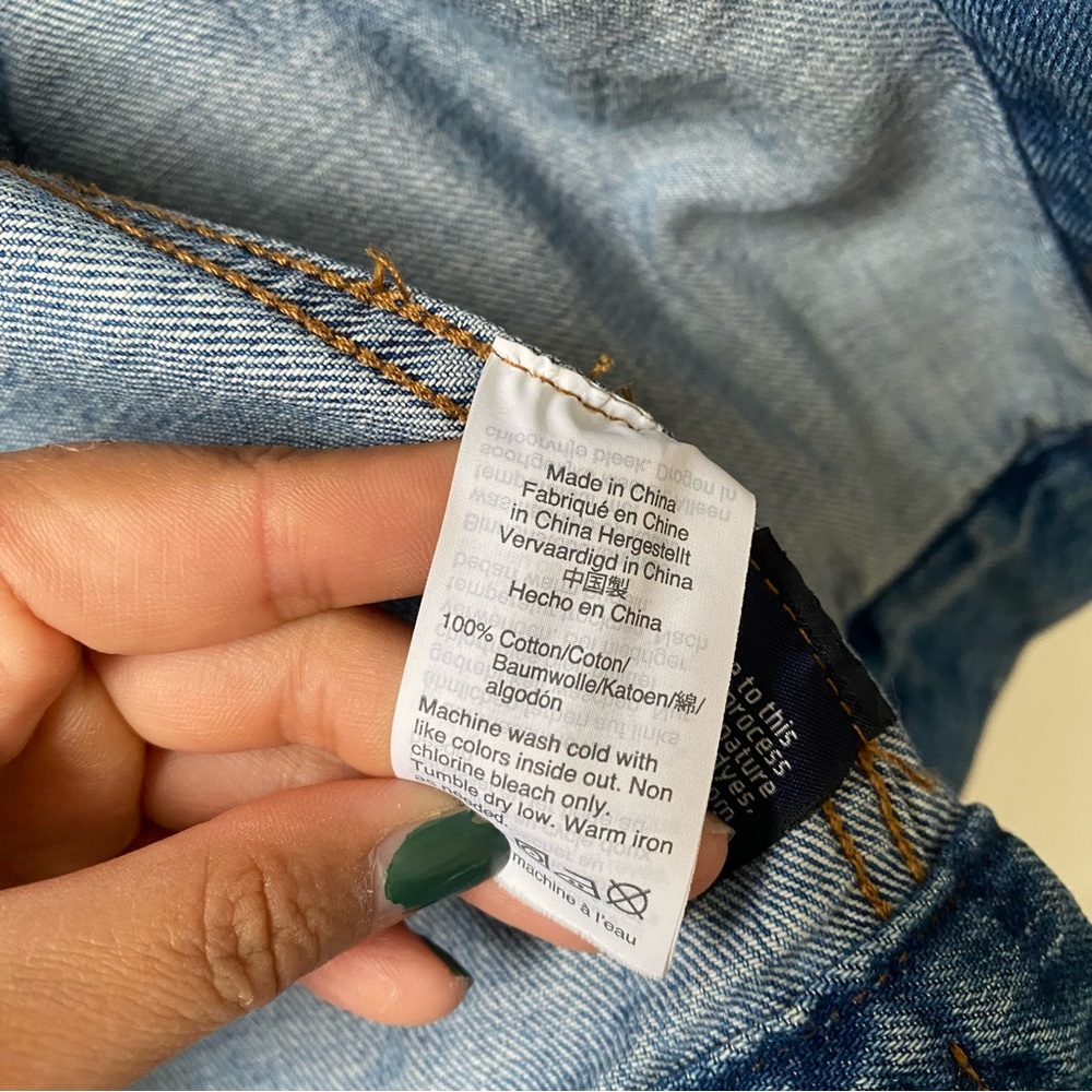 Madewell Classic Pinter Wash Light Blue Denim Jacket - Picture 5 of 7